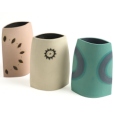 patterned vases