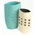 patterned vases